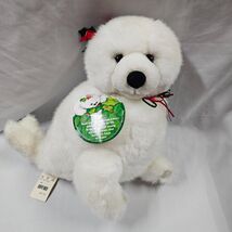 NOS New Old Stock Gund for Fashion Bug Christmas Baby Harp Seal Plush w ... - $197.03 MXN