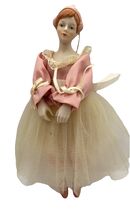 Porcelain Ballerina Doll Ornament 8.5" - $23.74