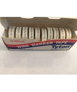 26-64107 tyton wmt7, wire marker tape refill #7, 10 rolls per box  08930... - $37.62 CAD