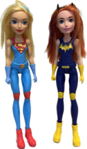 Mattel DC Super Hero Girls Batgirl SuperGirl 12&quot; Action Figure Doll 2015 Blonde - £19.98 GBP
