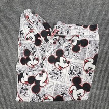 Disney Mickey Mouse Womens 3X (22W/24W) Pajama Lounge Pants Cartoon Funny Paper - £14.48 GBP