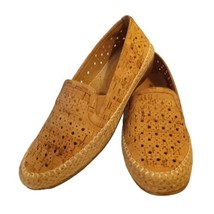 Vaneli Sport Nicki Espadrille Slip On Cork Loafers Tan Women’s Size 9W EUC - £20.94 GBP