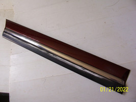 1997 1999 Lesabre Custom Right Rear Door Trim Molding Used Oem Torreador Red - £117.72 GBP