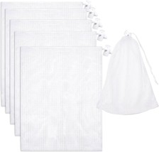 6Pack 24 16&#39;&#39; Pool Fine Mesh Filter Bags for Leaf Vacuum Pool Cleaners P... - £22.75 GBP