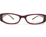 Anne Klein Eyeglasses Frames AK8060 163 Dark Burgundy Red Full Rim 50-16... - $51.21
