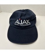 Ajax Metal Processing Hat Strapback Cap Navy Blue - £11.01 GBP