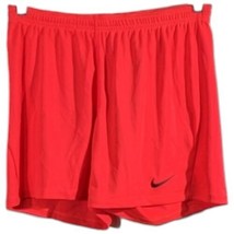 Coral Nike Workout Shorts Medium Athletic Short Running Pants Dri Fit Wo... - £31.46 GBP