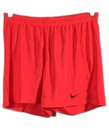 Coral Nike Workout Shorts Medium Athletic Short Running Pants Dri Fit Wo... - £31.49 GBP