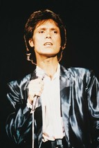 Cliff Richard Classic 1980&#39;S In Blue Shiny Jacket In Concert 11x17 Mini Poster - £10.38 GBP