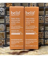 Bundle 2 Belif Super Drops Niacinamide Golden Glow Serum Travel Size 0.3... - $13.81