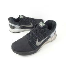 Nike Lunarglide 7 Flash Womens Size 7.5 H2O Repel Running Shoes Black 803567-001 - £17.97 GBP