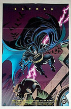 1994 Batman poster! Shadow of the Bat Dark Knight Detective DC Comic promo Pinup - £25.23 GBP