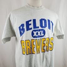 Vintage Beloit Brewers T-Shirt XL 80s 90s MiLB Midwest League Single Stitch USA - £38.27 GBP
