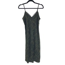 Wild Fable Womens Slip Dress Camouflage Lace Trim Green S - £4.65 GBP
