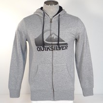 Quiksilver Signature Sherpa Lined Hooded Jacket Hoodie Mens NWT - $64.99