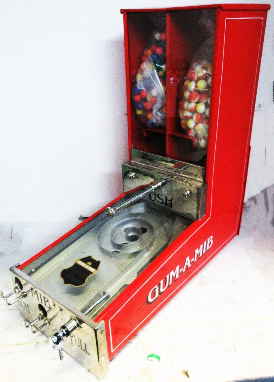 Gum-a-Mib Trade Stimulator circa 1930's Red A Item image 3