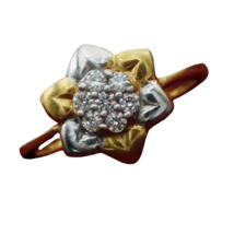 22 karat solid gold priceless jewel jewelry contemporary ring size us 5 for fath - $870.99