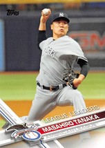 2017 Topps League Leaders #202 Masahiro Tananaka New York Yankees - £0.75 GBP