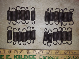 22SS51 SPRINGS FROM BABY CRIB: 24 PCS, BROWN, 1-7/8&quot; X 1&quot; X 1/2&quot; X 0.082... - £5.99 GBP