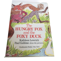 The Hungry Fox and the Foxy Duck Kathleen Leverich Children&#39;s Book Bedtime Story - £3.18 GBP