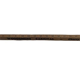 Woodsmens Karneval Kirsche Federn Werbe Maßstab Galeton Pennsylvania - £73.11 GBP