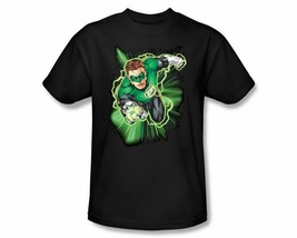 DC Comics Green Lantern Hal Jordan Men&#39;s Black Adult Shirt - £14.85 GBP