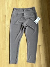 Sage Collective Ribbed Leggings 7/8 Length Moisture Wicking Shark Gray N... - $19.40