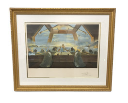 Salvador dali Paintings The sacrament of the last supper signed print 307124 - $799.00