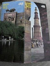 1980s Delhi India City Map - £13.98 GBP