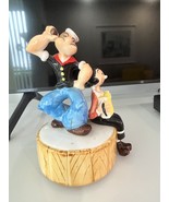 Popeye &amp; Olive Oyl Music Box Vandor Imports Vintage Excellent Condition ... - £46.73 GBP