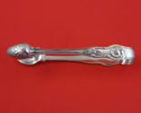Kings by George Adams English Sterling Silver Sugar Tong Large 6&quot; Serving - $187.11
