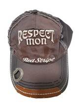 Red Stripe Respect Mon Clothing  Cap With Bottle Opener Jamaican Lager - $28.01