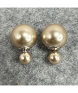 Dior Tribales Sterling Resin Pearl Earrings - PLEASE READ❗️ - $179.99