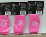 New Unique Sports Lace Bands Cleat Lace Cover Neon Pink  3 Packs Free Sh... - $13.85