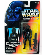 Star Wars 1995 The Power of the Force TIE Fighter Pilot Kenner Action Fi... - $167.21 MXN