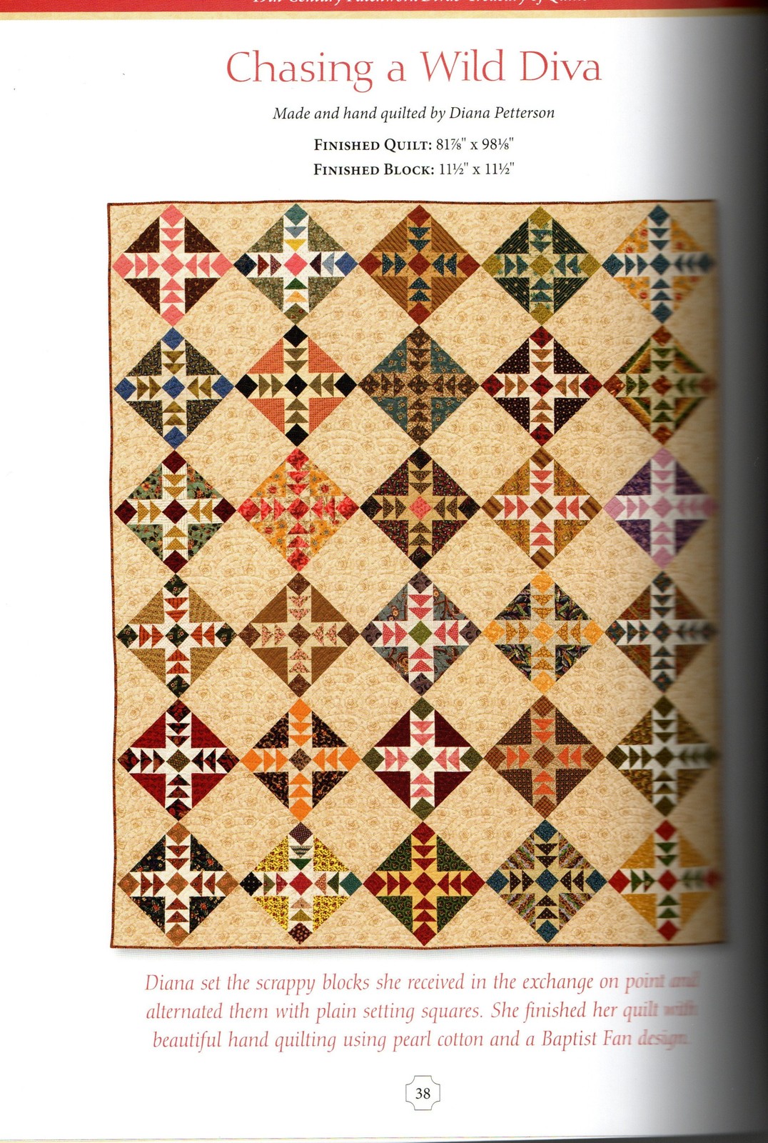 Image 2 of 19th Century Patchwork Divas' Treasury of Quilts Book Booklet Patchwork Place