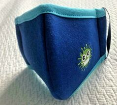 Reusable Royal Blue Face Mask Unisex Protective Mouth Cover for Kids Youth - $8.96