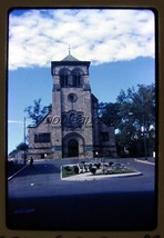 1967 First Church Plymouth MA, Exterior View Color Slide - $2.97