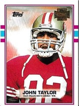 2001 Topps Archives John Taylor San Francisco 49ers #57 Football Card - £1.56 GBP