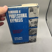 The Handbook of Professional Hypnosis by Harry Arons &amp; M.F.H. Bubeck HC/DJ 1971 - £14.54 GBP