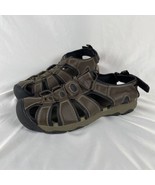 Eddie Bauer Mens Meridian Brown Bump Toe Sandals Size 11 Fisherman Hiking - $444.19 MXN