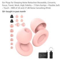 Ear Plugs for Sleeping Noise Reduction Reusable, Concerts, Focus, Travel... - $237.26 MXN