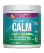 7/26 Natural Vitality CALM Magnesium Supplement Drink Mix Raspberry Lemo... - €16,78 EUR
