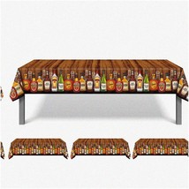 WhiskyWarp Tablecovers - Waterproof Vinyl Cloth for Whisky Themed Party ... - $35.63