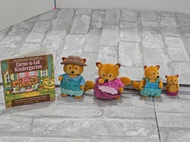 The Tippytail Foxes Miniature Animal Figurine Set Lil Woodzees Preschool... - $18.95