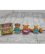 The Tippytail Foxes Miniature Animal Figurine Set Lil Woodzees Preschool... - $360.76 MXN