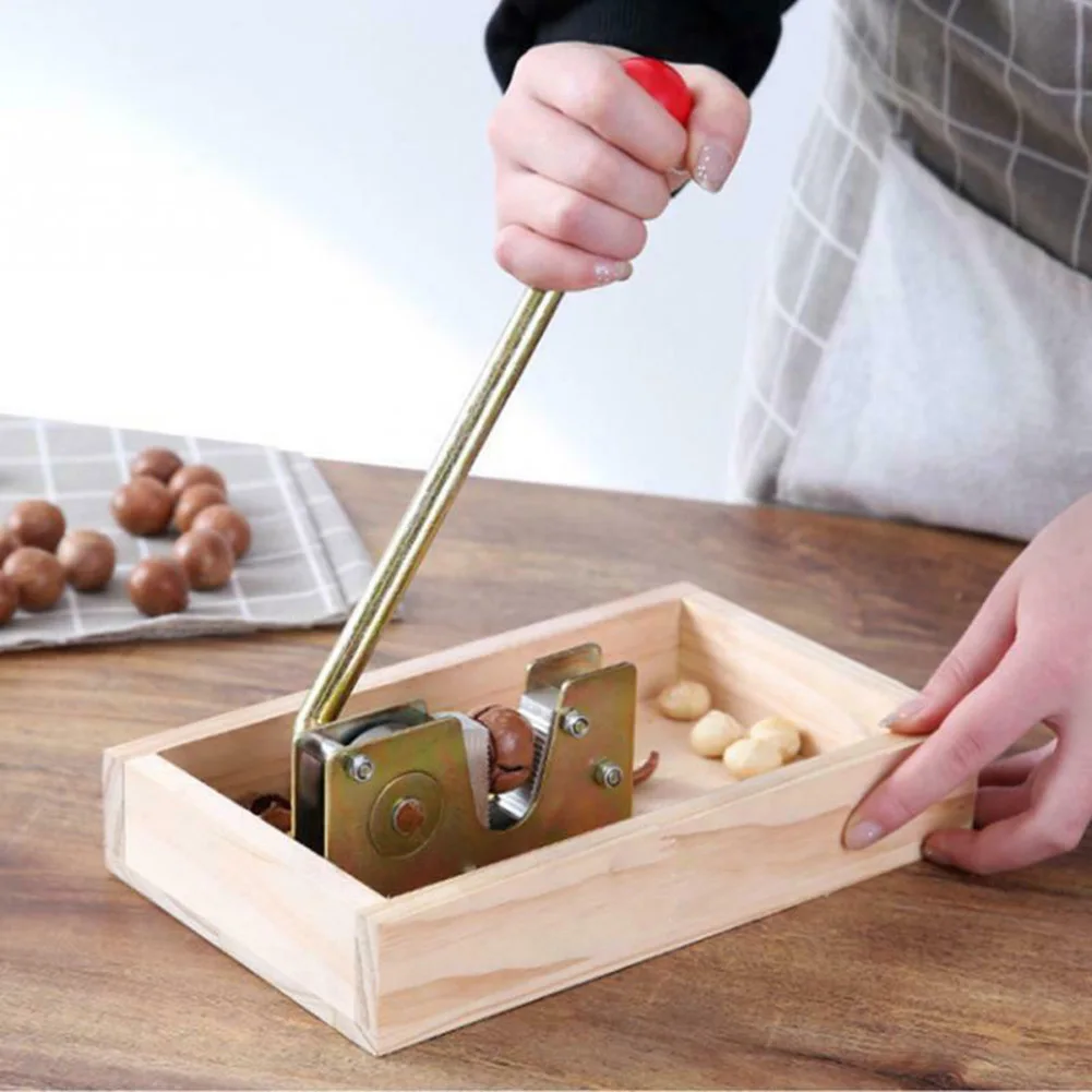 Multifunctional adamia Nut Opener with  Handle Professional Fast Open Sturdy  St - £109.90 GBP