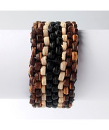 Coconut bracelet - Brown/Black/Beige - $12.15 CAD