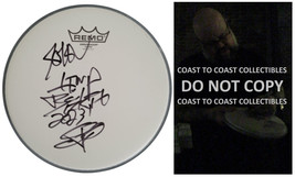 John Otto Limp Bizkit Drummer Signed Drumhead COA exact Proof Autographed - $227.69