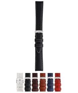 Morellato Regatta Genuine Water Resistant Leather Watch Strap - White - ... - $31.95